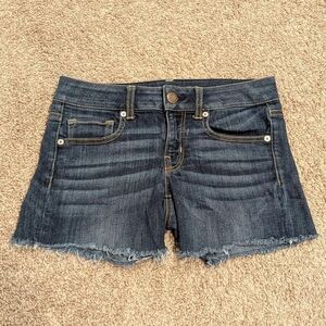 American Eagle Outfitters Dark Blue Jean Shorts